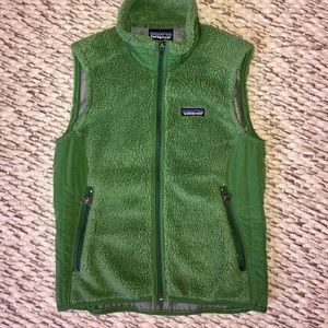 Patagonia RetroX Sherpa Vest - Green Small